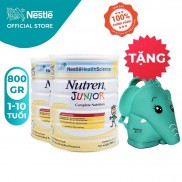 [Tặng 1 Balo Con Voi] Combo 2 lon Sữa bột Nutren Junior 800g/lon